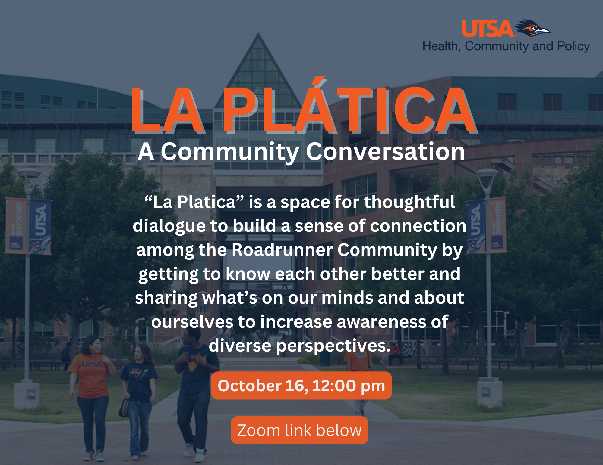 La Platica flyer