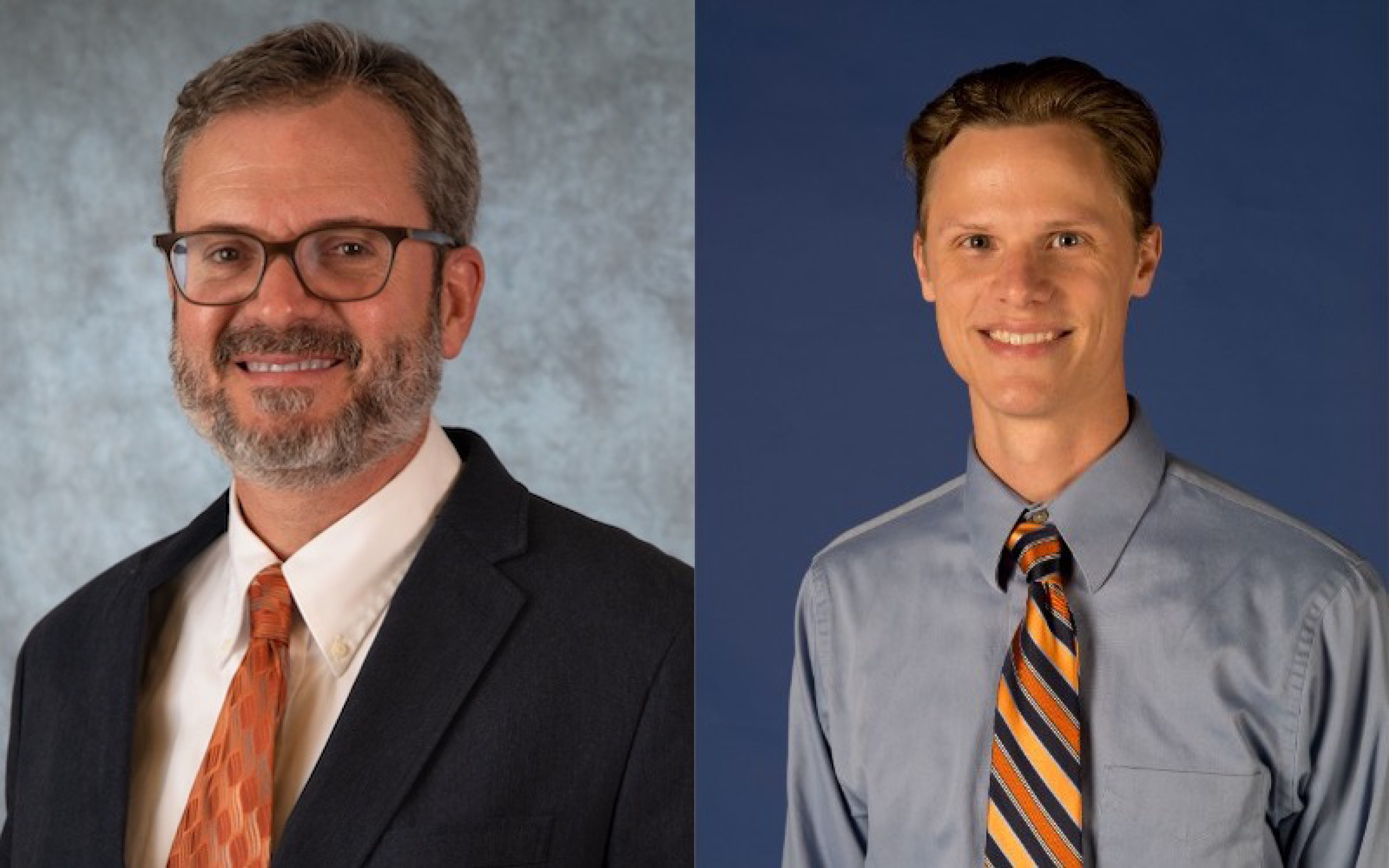 Left to Right is Raymond Swisher and Derek Plantenga